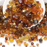 45g Mixed Glass Beads for Jewellery Making DIY Bracelet Necklace