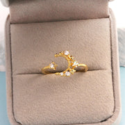 Sweet and Dainty Colourful Zircon Rings Gift Idea