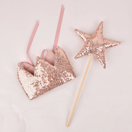 Glittery Crowns and Star Fairy Sticks