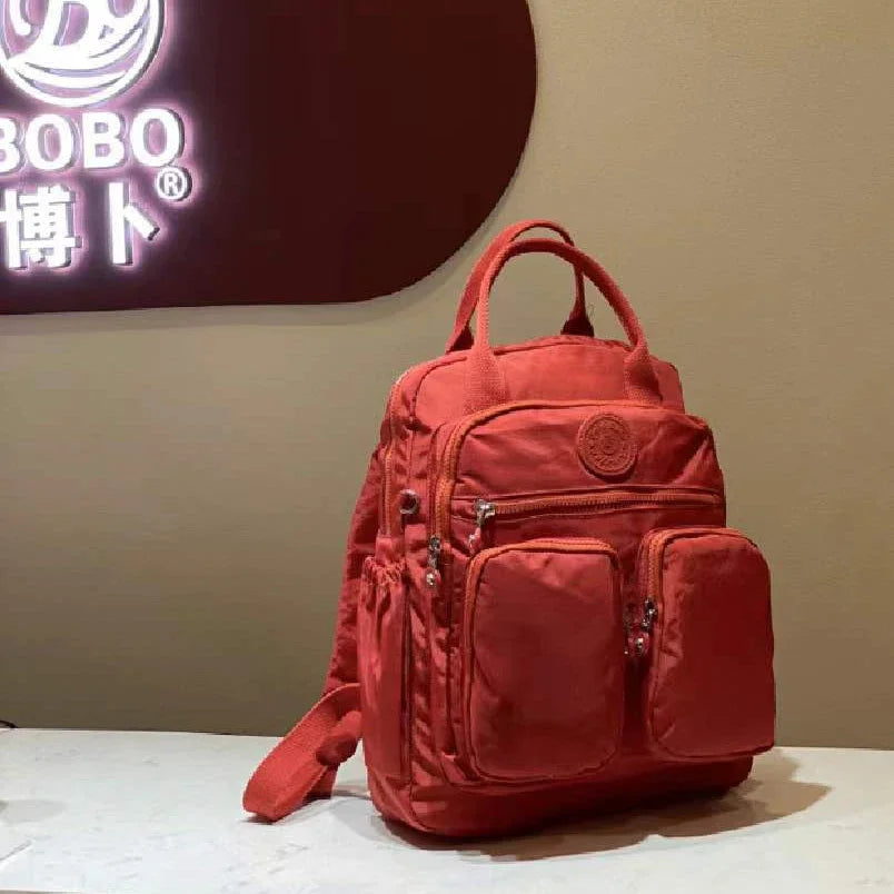 14 Colour Fun Backpacks Waterproof Zipper Multi-pockets Travel School Laptop Bags