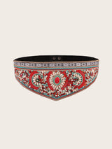 Handmade Bohemian Shell and Beads Wide Belts