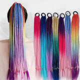 Long Braided Ponytail Hair Extensions 60CM