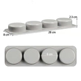 Flower Shaped Silicone Soap Mould DIY Handmade Cake Chocolate Candle Moulds