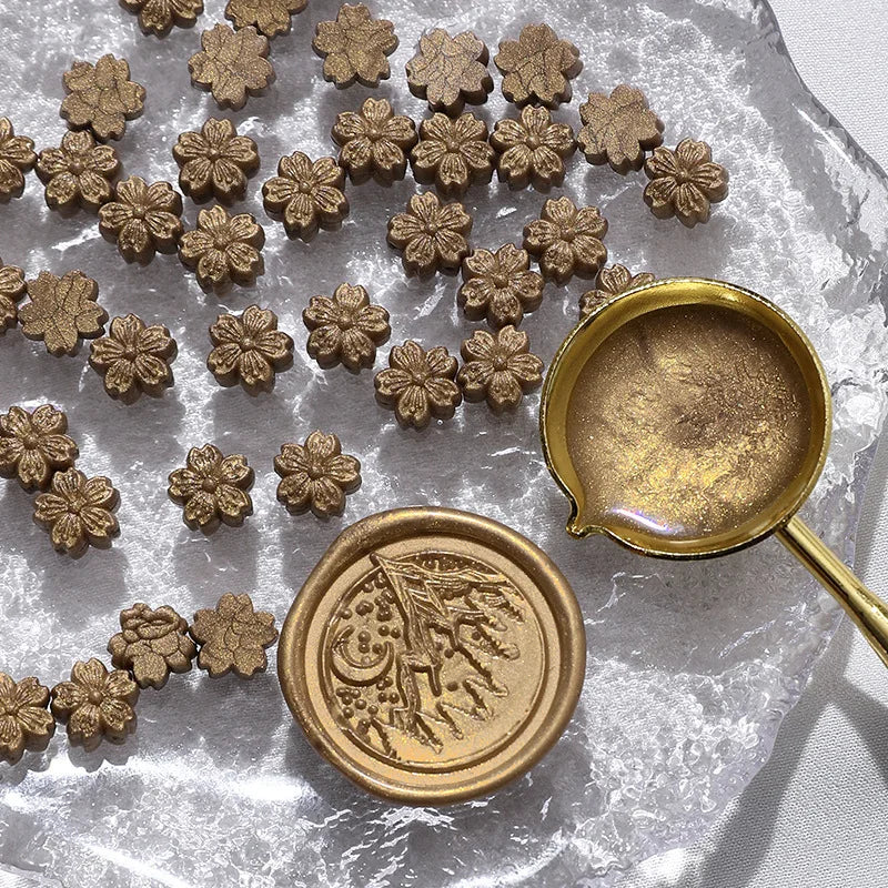 90pcs Glitter Wax Sealing Seal Stamp Beads
