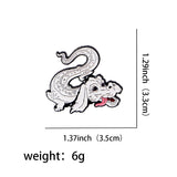 Neverending Story Falkor Luck Dragon Enamel Pins Brooches Badge Lapel Pin
