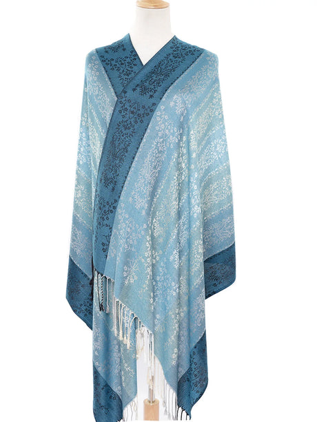 Rainbow Pashmina Scarfs Large Soft Warm Shawl Wrap