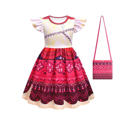 Princess Moana Little Girl Fancy Dress Halloween Cosplay Book Week Children's Costume