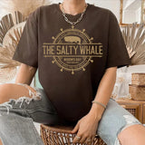 Widow's Bay T-Shirt Horror TV Series Tee The Salty Whale of Widow's Bay Shirt You Had Your Qualms Seafood Restaurant Bar Pub Tee Tops