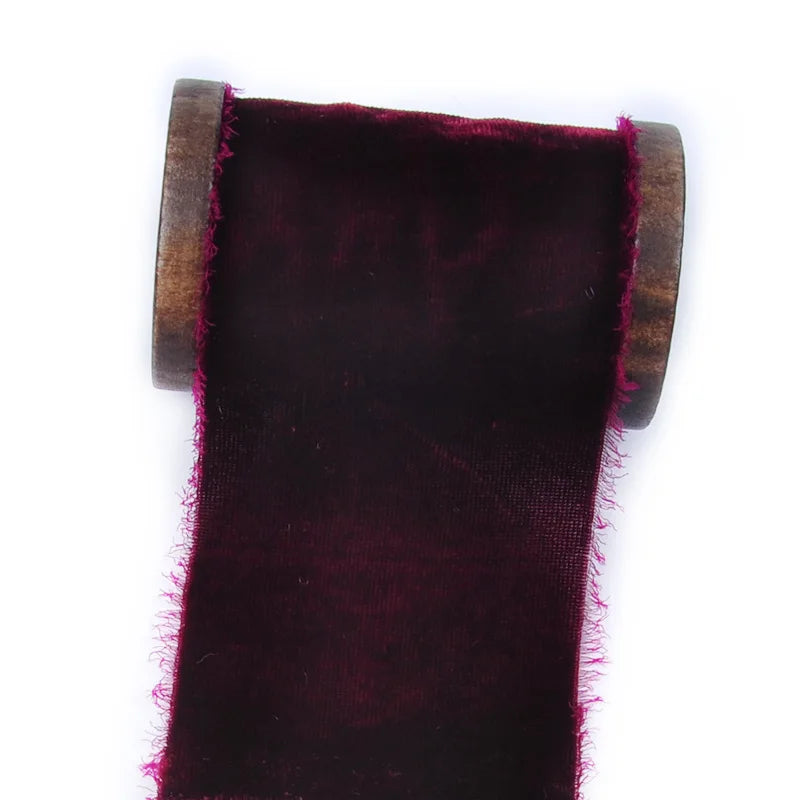 4CM*1m Velvet Ribbons Handmade Gifts Wrapping DIY Crafts