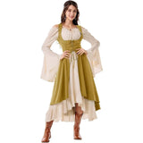 Renaissance Two Layer Peasant Dress Costume