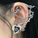 Gothic Rose Ear Cuff