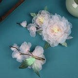 Silk Peony Hair Clip 1/2pcs Flower Hairpins Handmade Bridal Hair Accessories