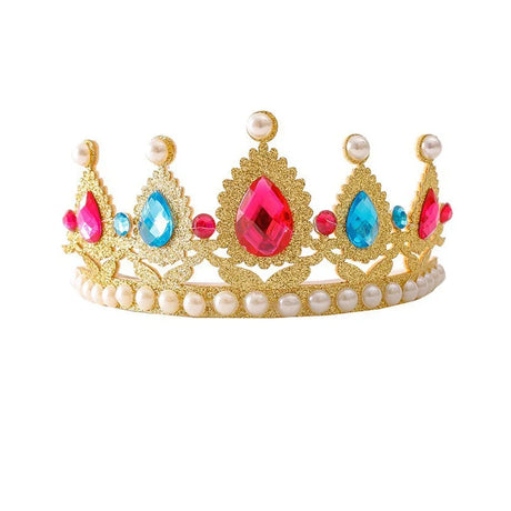 Mermaid Accessories Gloves Wand Crown Jewellery Set Wig Necklace Braid Cosplay Halloween Birthday Party