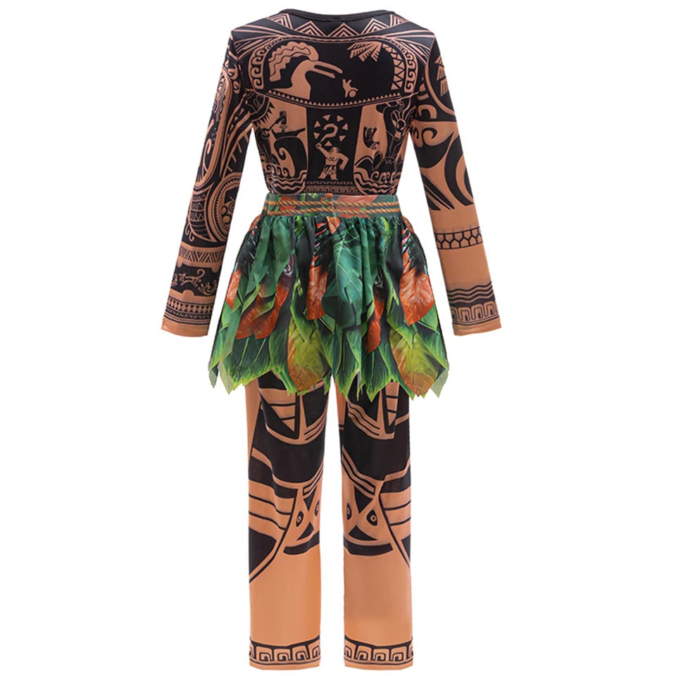 Moana and Maui Dress Ups Halloween Childrens Costumes