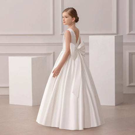 Girls' Evening Dress Children's Birthday Special Occassion Formal Dress Long Gown