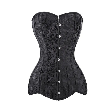 Extra Long Jacquard Corset