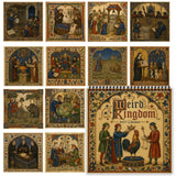 2027 Weird Kingdom Medieval Wall Calendar 12 Months Wall Hanging Calendar