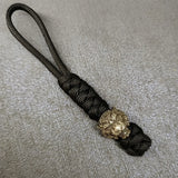 Warriror Helmets Paracord Beads Lanyard Dreadlock Beard Bead