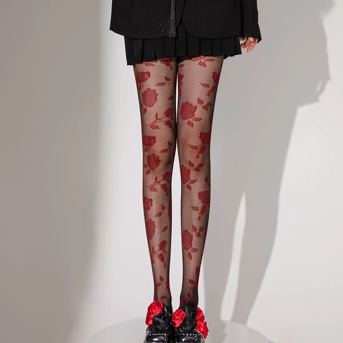 Vintage Rose Pantyhose