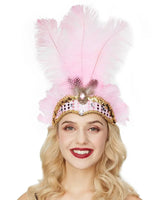 Carnival Feather Headband Mardi Gras Costume