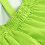 Tinkerbell Dress Girls Costumes Green Fairy