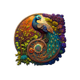Peacock Wooden Jigsaw Puzzle