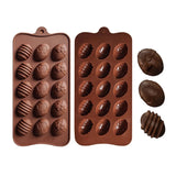 Chocolate Truffle DIY Easter Egg Silicone Mould Nonstick Cake Decorating Baking Candy Making