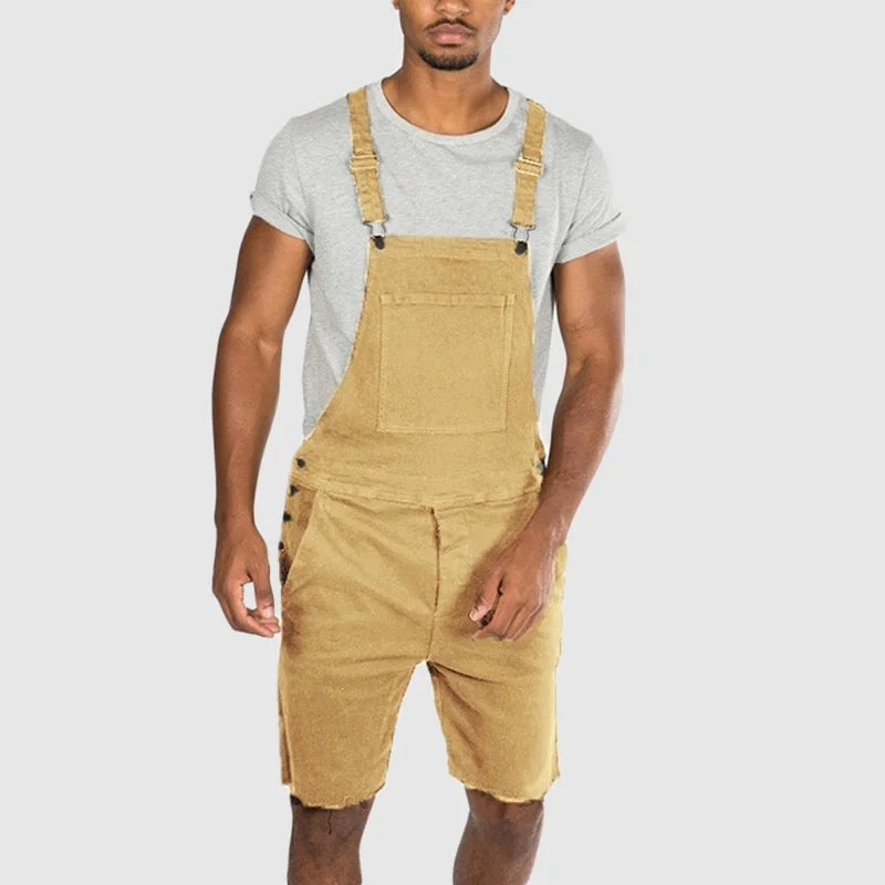 Woodsman Short Jeans Overalls