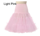 Colourfun Pettiskirts Cosplay Rockabilly Crinoline Underskirt