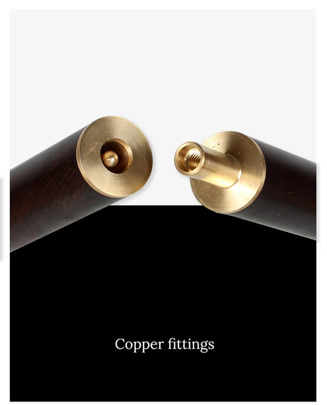 Black Eight Ball Wooden Walking Stick Cane