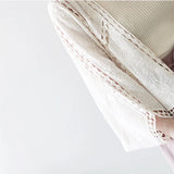 Faith's Cotton Linen Open Stitch Embroidered Summer Cover-Ups