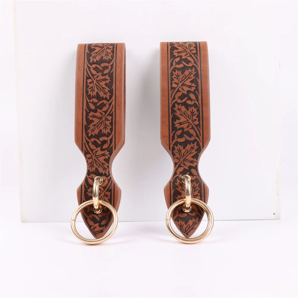 Skirt Hiker-Upperer Women's Medieval Belt Accessories Skirt Hiking PU Leather Clips