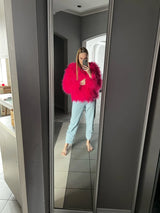 Faux Fur Coats Y2k Punk Rave Winter Jackets