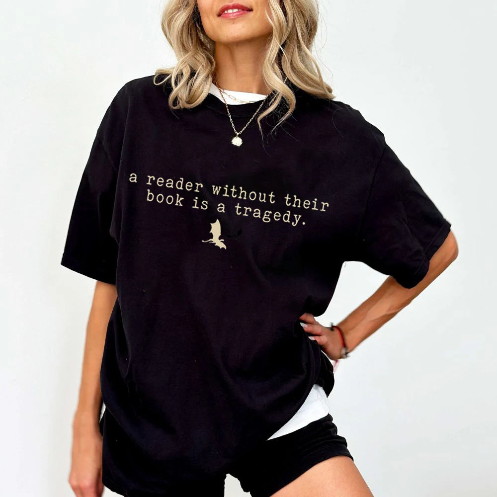 Tragedy T-Shirt Fourth Wing Book Lover Tee