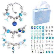 Charm Bracelet Making Kit Girls Gift Box 66 Pcs of DIY Jewellery Making Kit