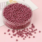 2 3 4mm Metallic Plated Glass Seed Beads Round Japanese Miyuki Seedbeads Loose Spacer Beads for Jewerly Making DIY Needlework
