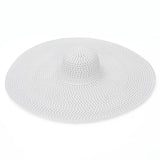 Nantucket Summer Oversized Wide Brim Foldable Straw Sun Hats