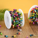 5M/roll Colourful Christmas Light Bulbs String Garland Christmas Decorations Xmas Tree Ornaments DIY Craft