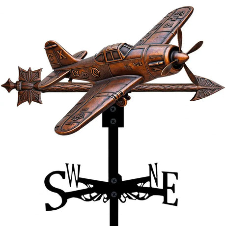 Bronzed Metal Weather Vanes Garden Decoration