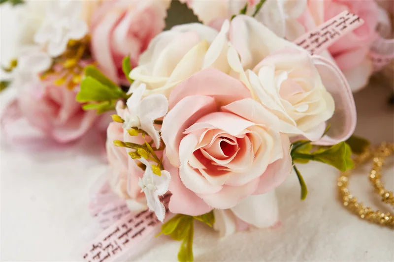 Wrist or Ankle Corsages & Matching Boutonnieres