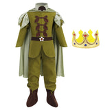 Frog Prince Naveen Boy Costume Tiana Cosplay