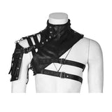 Steampunk Leather Pauldron Shoulder Arm Warrior Costume