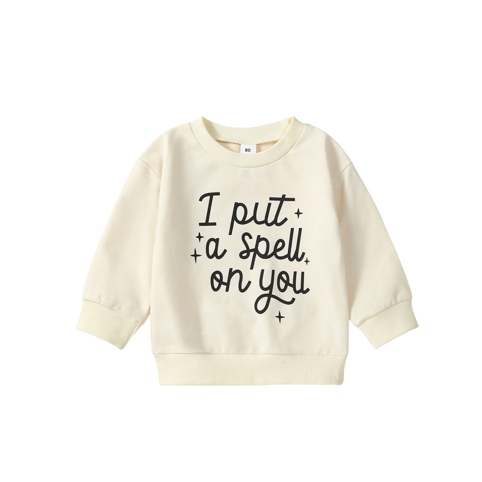 I Put A Spell On You Halloween Infant Kids Baby Boy Girl Pullovers
