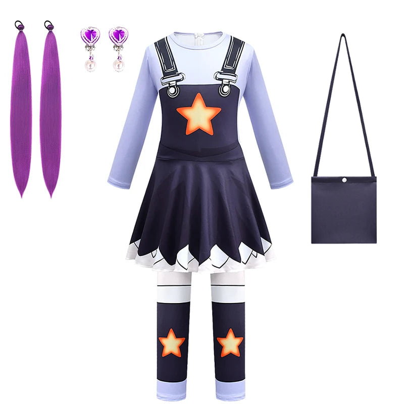 Adventure Game Bobi Time Lily Kids Clothes Halloween Cosplay Book Week Costumes Pretend Play