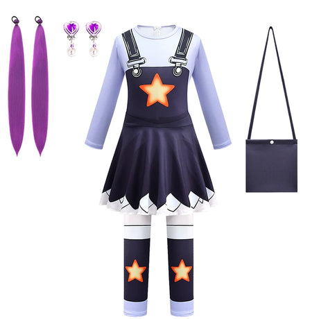 Adventure Game Bobi Time Lily Kids Clothes Halloween Cosplay Book Week Costumes Pretend Play