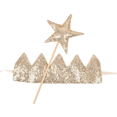Glittery Crowns and Star Fairy Sticks