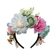 Fabric Flower Goddess Hairbands