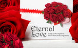 50 Pcs Velvet Roses Artificial Flowers Real Touch Fake Roses Valentine's DIY Wedding Bouquet Home Decor