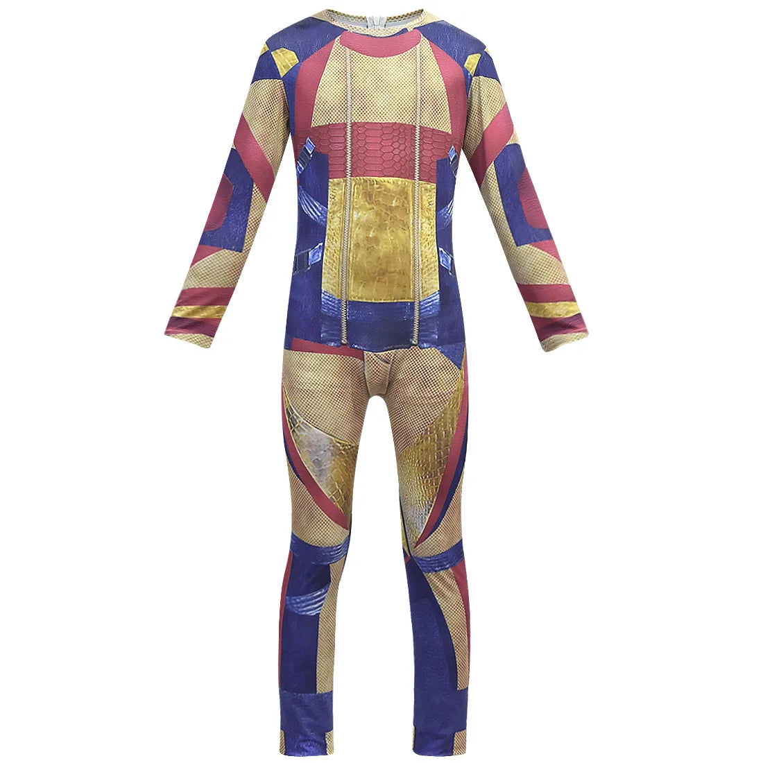 Superhero Carlos Cosplay Descendants Jumpsuit for Kids & Adults Halloween Stage Children's Book Week Costumes Boys