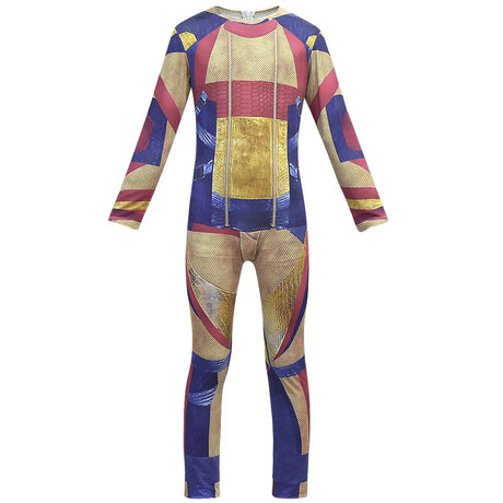 Superhero Carlos Cosplay Descendants Jumpsuit for Kids & Adults Halloween Stage Children's Book Week Costumes Boys